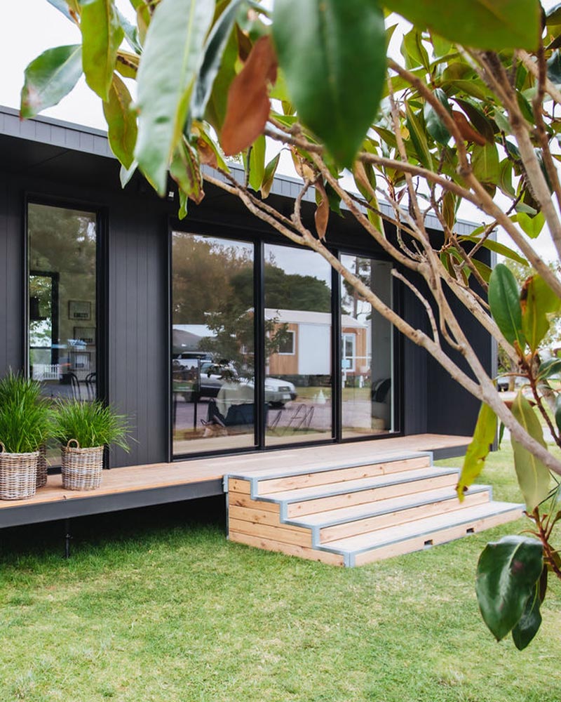 Studio modular home built by The Quarters Co in Victoria