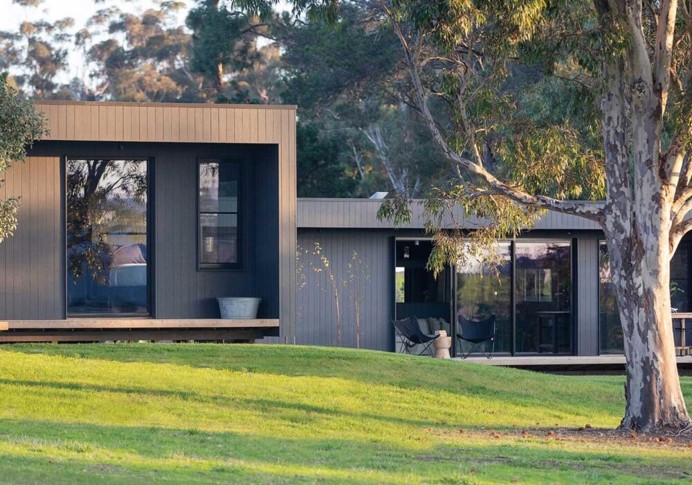 Architecturally designed modular home by The Quarters Co in Victoria
