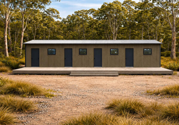 Modular worker accommodation built by The Quarters Co in Victoria