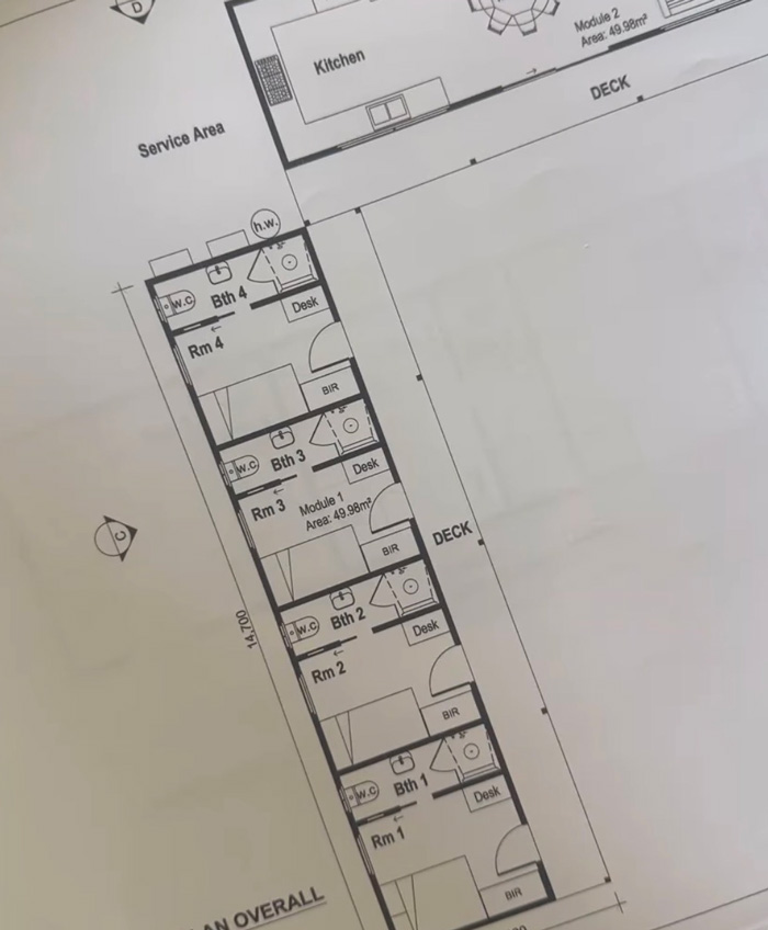 Modular worker accommodation plan by The Quarters Co in Victoria